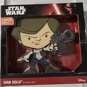 Disney Star Wars Han Solo 3D Deco Light - Green and Black